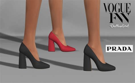 sims 4 Prada shoes